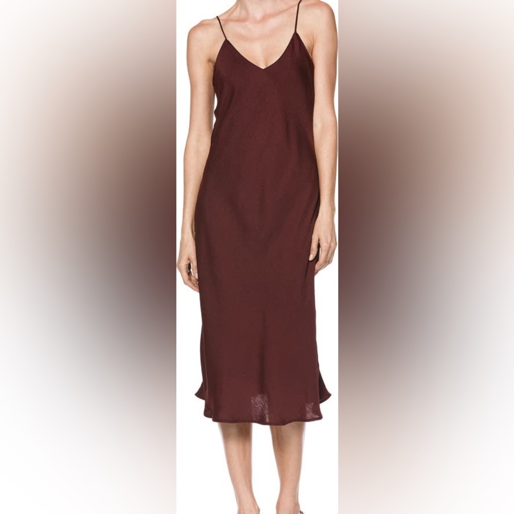 PAIGE Cicely Slip Dress - Dark Currant